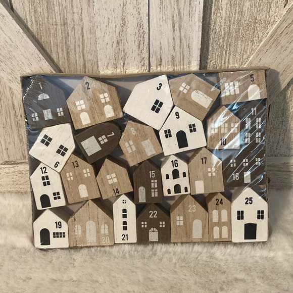 Target BP Christmas Wooden Countdown Blocks - Picture 1 of 8